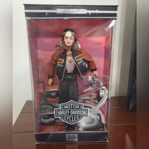 Harley Barbie with blonde hair